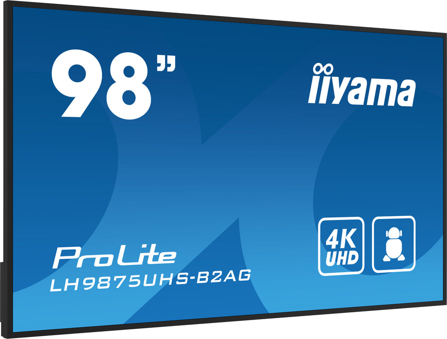 iiyama ProLite LH9875UHS-B2AG 98" 4K Ultra HD Digital Signage Display