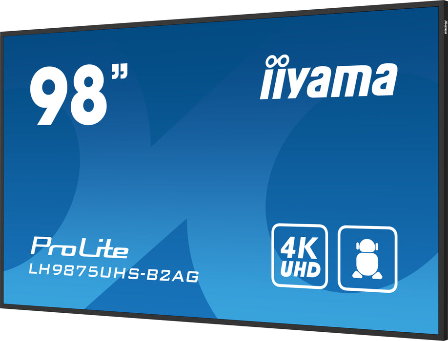 iiyama ProLite LH9875UHS-B2AG 98" 4K Ultra HD Digital Signage Display