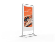 Moove SMBSB43HD8 – 43" Superslim Freestanding Double-Sided Digital Poster | Full HD Freestanding Digital Signage Display ScreenMoove