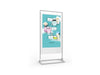 Moove 43" Superslim Freestanding Double-Sided Digital Posters