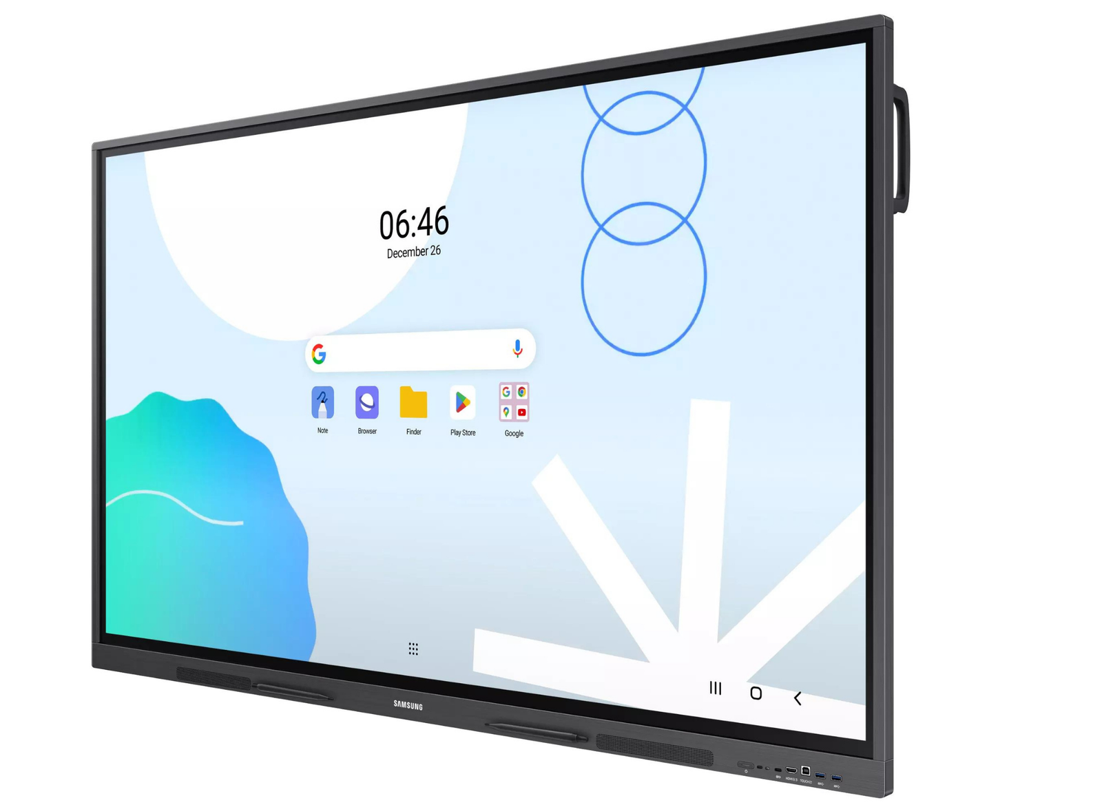 Samsung WA86D 86” Enterprise Android (Google EDLA) Certified Education Interactive Touchscreen Interactive Touchscreen Display Samsung