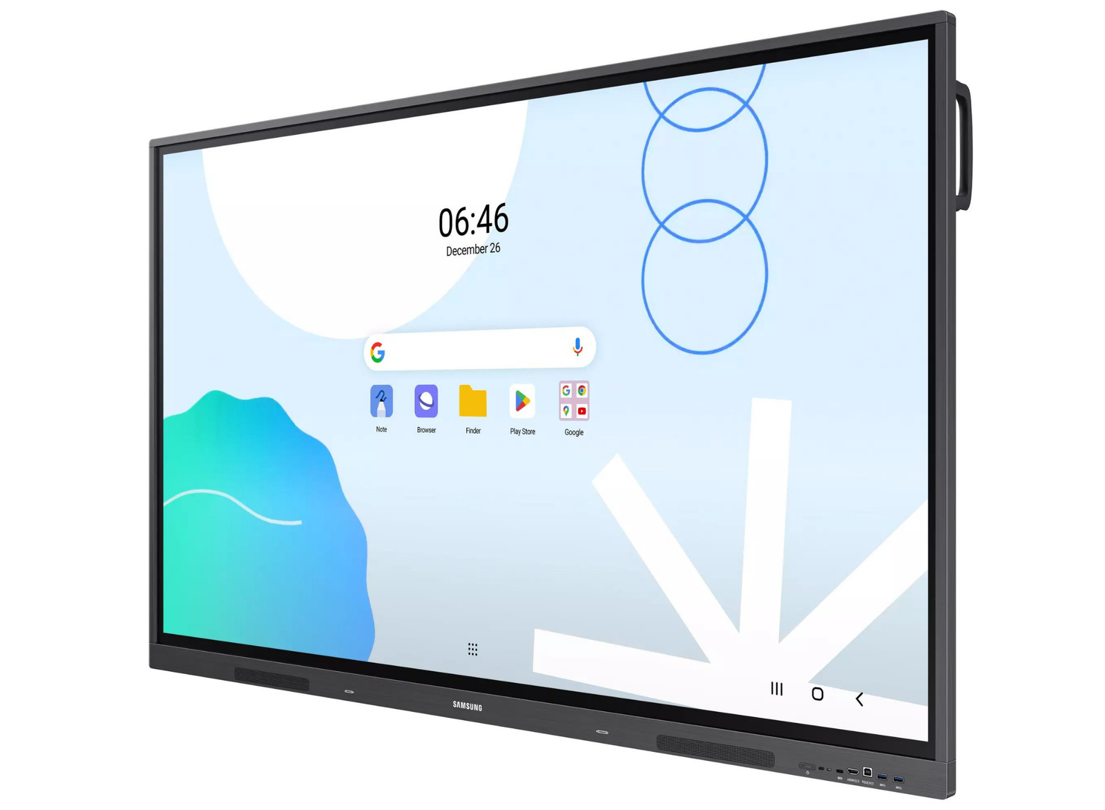 Samsung WA86D 86” Enterprise Android (Google EDLA) Certified Education Interactive Touchscreen Interactive Touchscreen Display Samsung