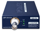 Planet 1-Port Long Reach PoE over coax Extender Kit (LRP-101CH + LRP-101CE) | LRP-101C-KIT AV Extender Planet