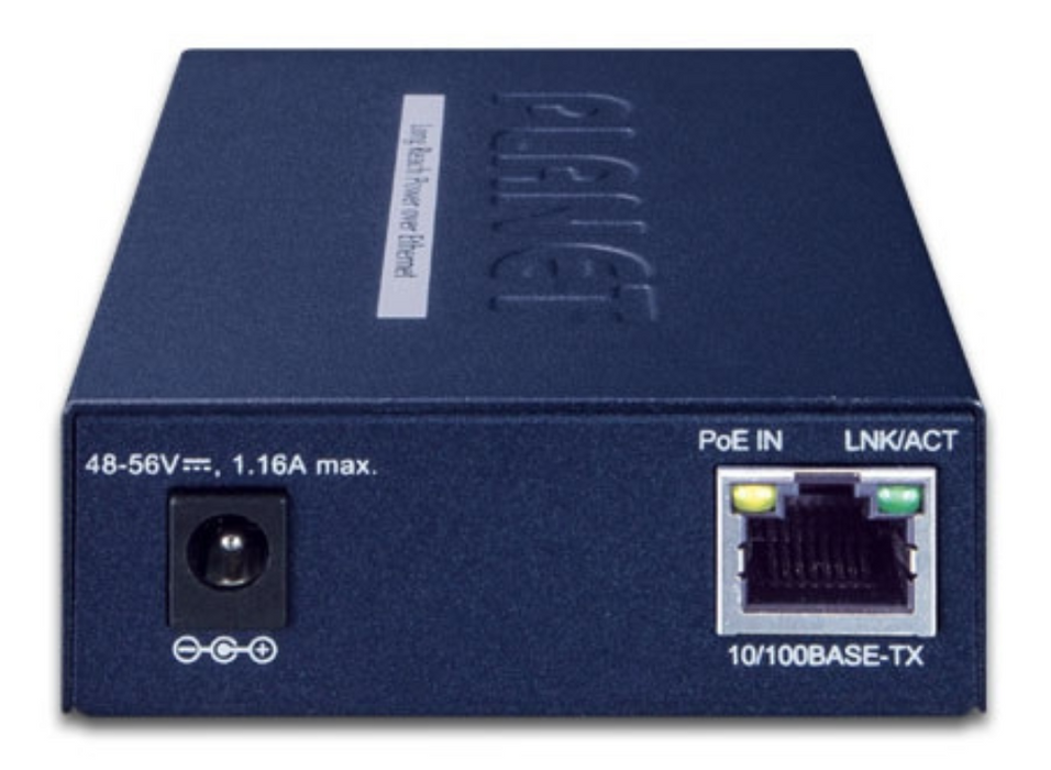 Planet 1-Port Long Reach PoE over UTP Extender Kit (LRP-101UH + LRP-101UE) | LRP-101U-KIT Planet Network Extenders Planet