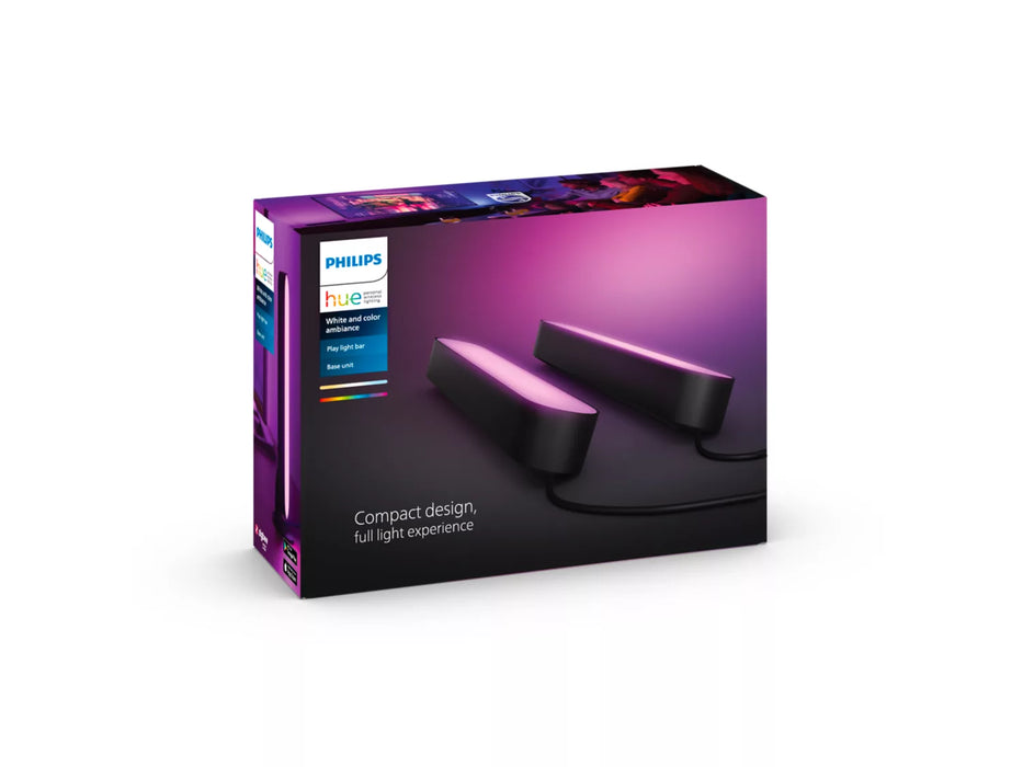 Philips Hue White And Colour Ambiance Play Light Bar Twin Pack