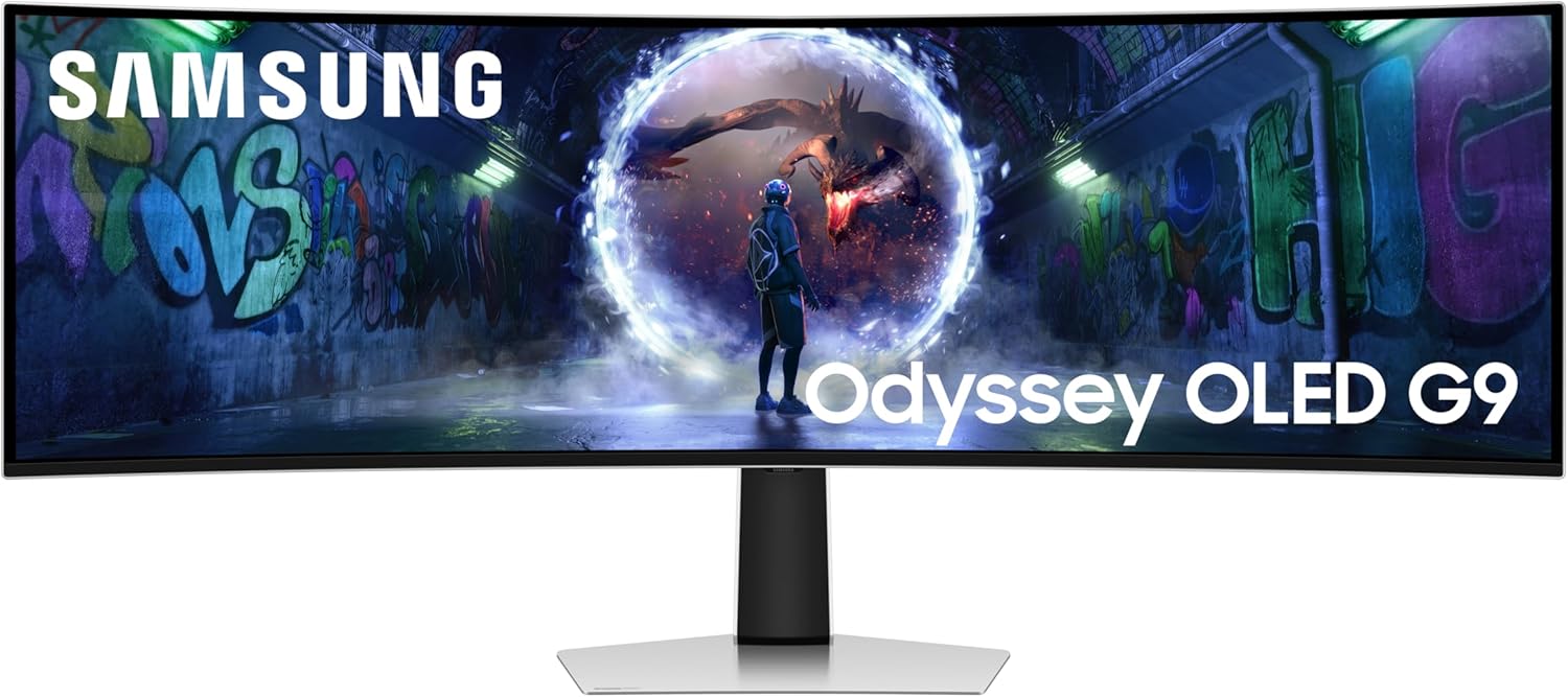 Samsung 49" Odyssey OLED G93SD DQHD, 240Hz Gaming Monitor | LS49DG934SUXXU Gaming Monitor Samsung