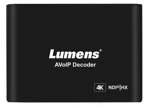 Lumens AV Over IP and NDI HX 4K Decoder Decoder Lumens