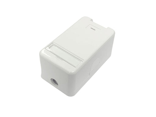 Lanview Surface Mount Box for 1 x RJ45 Jack | LVN127766 Outlet Box Lanview