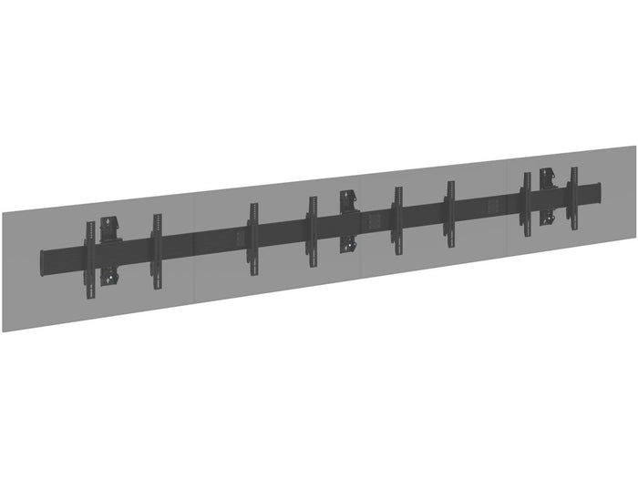 Chief Fusion Large 4x1 Landscape Menu Board Wall Mount for 40"-55" Displays | LWM4X1U Wall Mount Bracket B-Tech