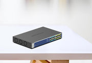 Netgear GS516UP-100EUS 16-Port Gigabit Ethernet High-Power PoE+ Unmanaged Switch Network Switch Netgear