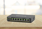 Netgear GS308EPP-100UKS 8-Port PoE+ Gigabit Ethernet Plus Switch (123W) Network Switch Netgear