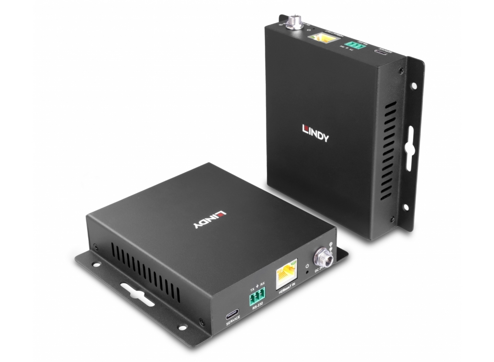 Lindy 100m Cat.6A Type C 4K60 Video and Data HDBaseT 3.0 Extender | 39347 AV Extender Lindy