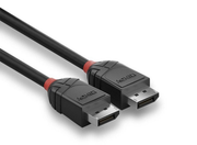 Lindy 1m DisplayPort 2.1 80Gbps Cable, Black Line | 36520 HDMI Cable Lindy
