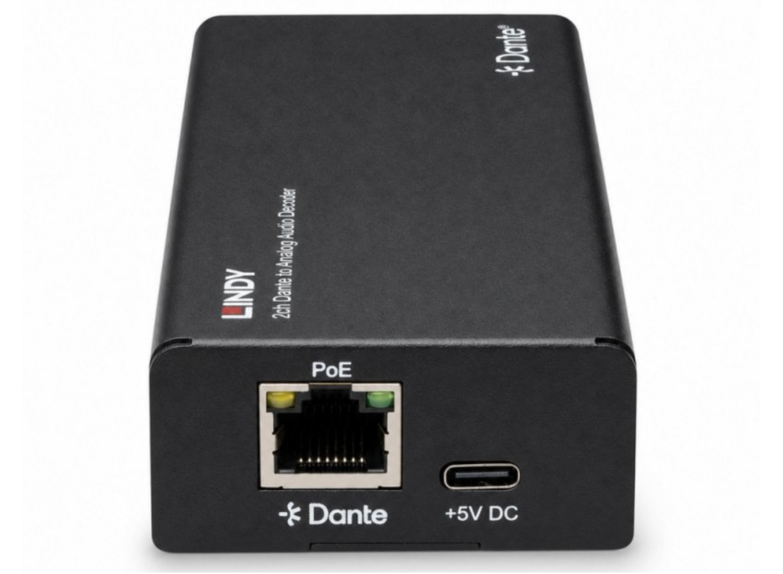 Lindy 2ch Dante® to Analogue Audio Decoder | 70623 Video Encoder Axis