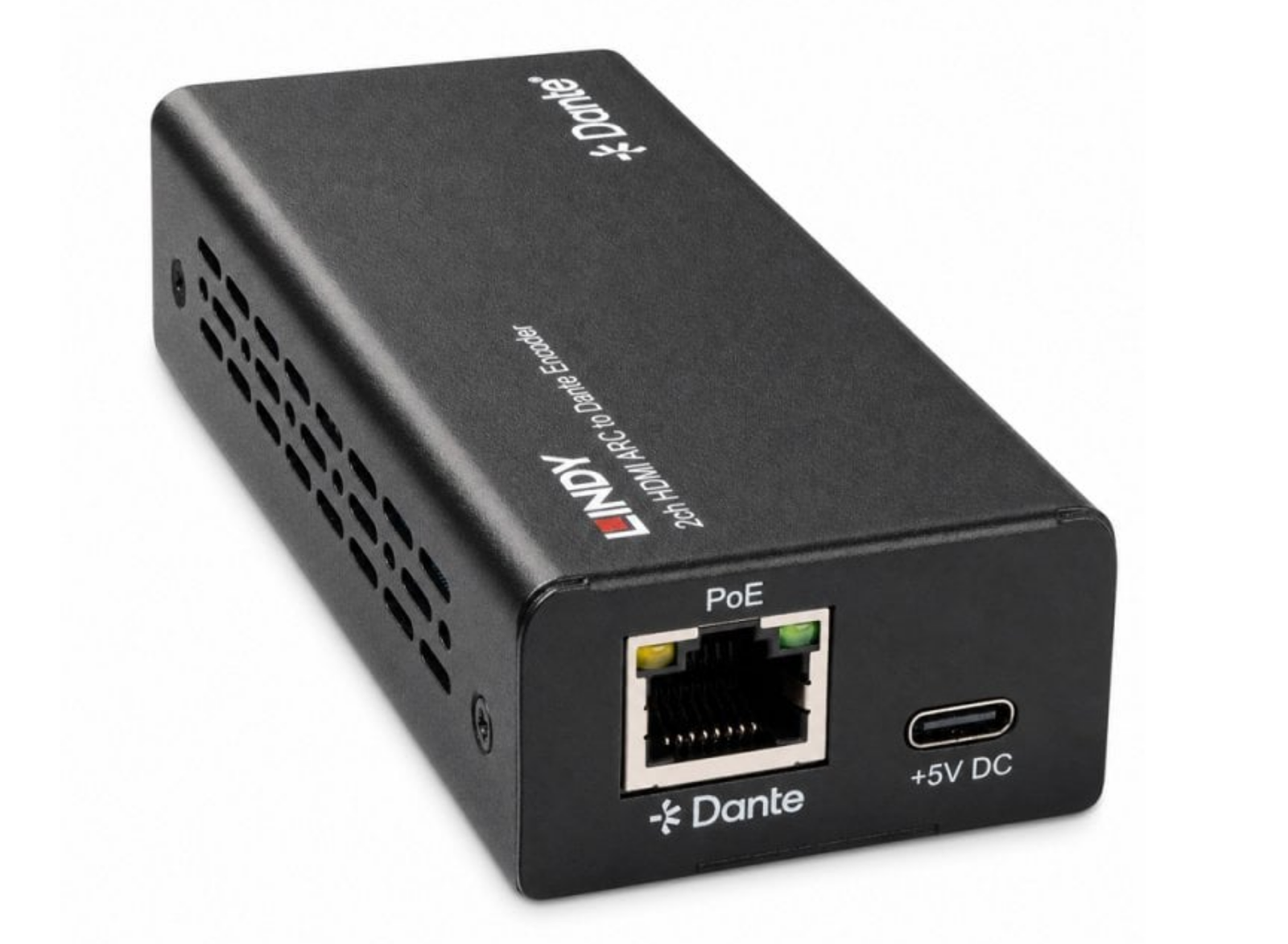 Lindy 2ch HDMI® ARC to Dante® Encoder | 70620 Audio Encoder Lindy