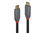Lindy 3m USB 3.2 USB-C to C Cable, 10Gbps, 4K60, 100W PD, Anthra Line | 36904 HDMI Cable Lindy
