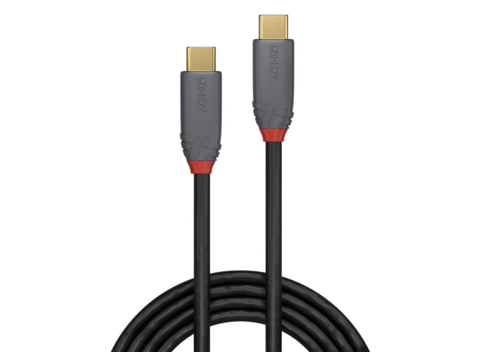 Lindy 3m USB 3.2 USB-C to C Cable, 10Gbps, 4K60, 100W PD, Anthra Line | 36904 HDMI Cable Lindy