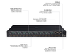 Lindy 8x8 HDMI 4K60 Seamless Multi-View Matrix with Video Wall Scaling | 38434 Matrix Switcher Lindy