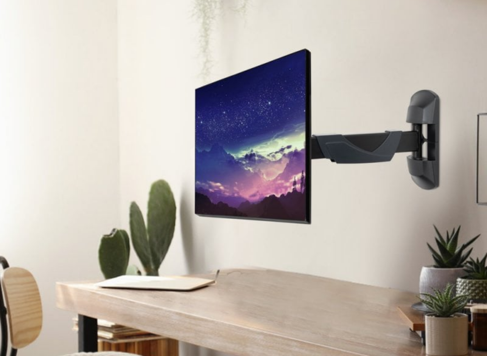 Lindy Fixed Single Display Wall Mount For 10"-26" Screens | 40713 Monitor Mounts & Stands Lindy