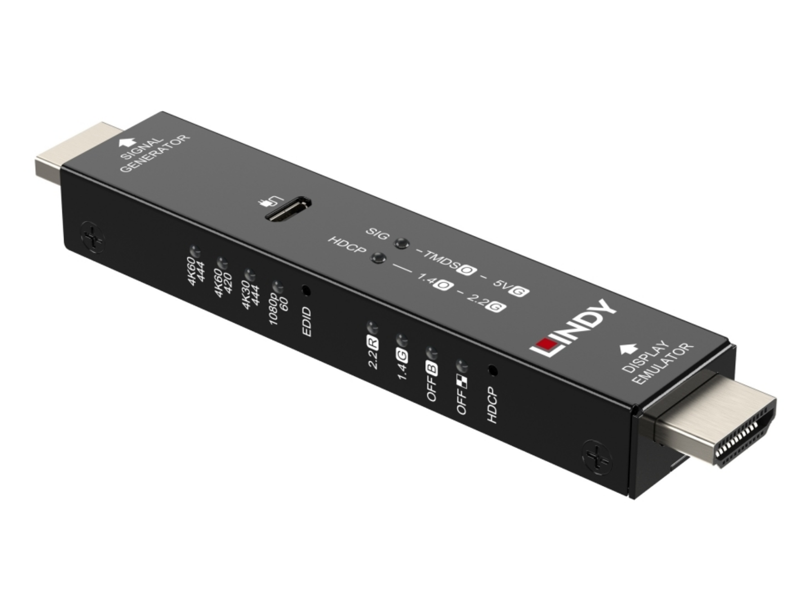 Lindy HDMI 4K60 Signal Generator & Display Emulator | 32683 Video Signal Converter Lindy