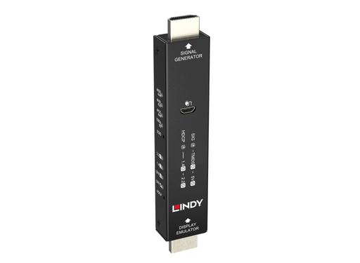 Lindy HDMI 4K60 Signal Generator & Display Emulator | 32683 Video Signal Converter Lindy
