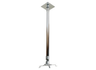 Loxit 9807 Projector Ceiling Mount Kit 750mm Drop for Flat Ceilings - For Up To 30Kg Projectors
