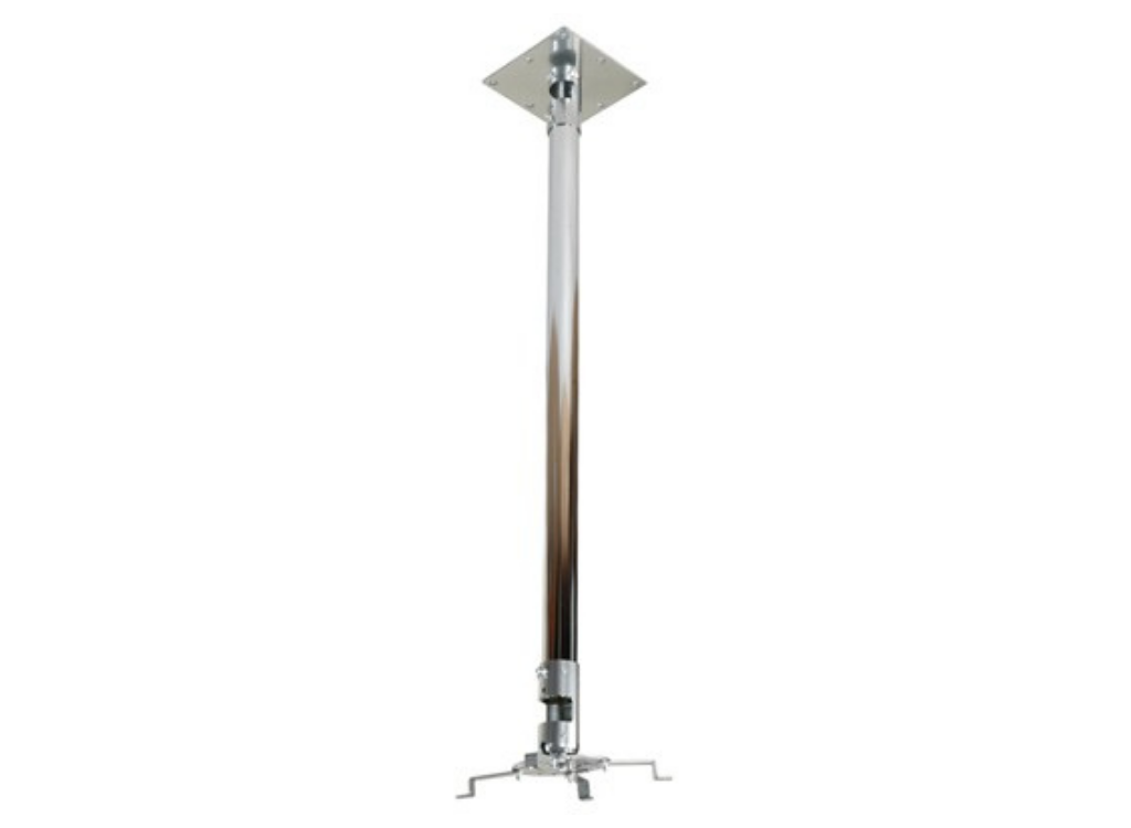 Loxit 9810 Projector Ceiling Mount Kit 1000mm Drop for Flat Ceilings - For Up To 30Kg Projectors Projector Mount Loxit