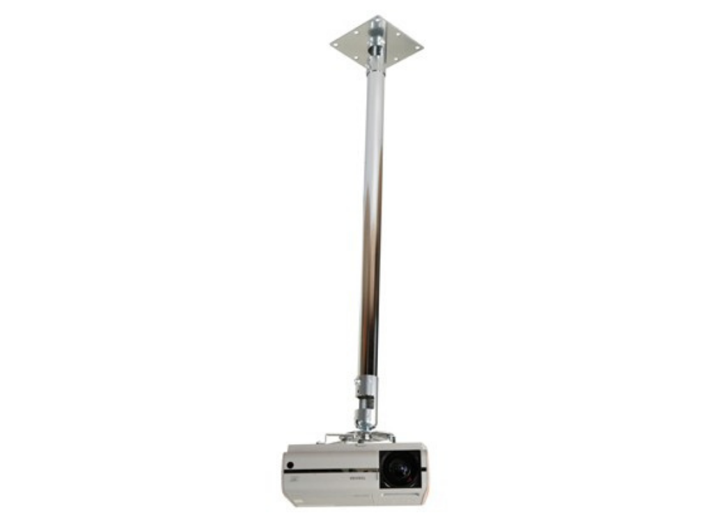 Loxit 9825 Projector Ceiling Mount Kit 2500mm Drop for Flat Ceilings - For Up To 30Kg Projectors Projector Mount Loxit