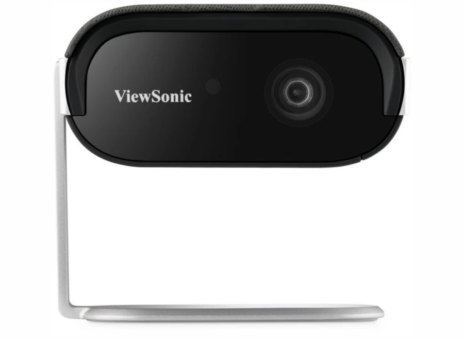 ViewSonic M1E Max 1080p Smart LED Portable Projector with Built-in Google TV - 500 Lumens Projector ViewSonic