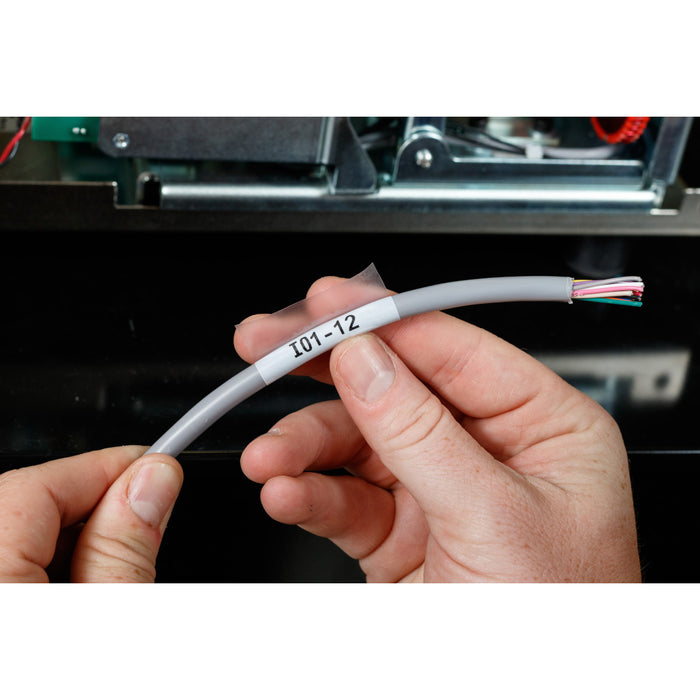 Brady M211 and M210 Self-laminating Vinyl Wire and Cable Labels | M21-1250-427 Labelling Tapes Brady