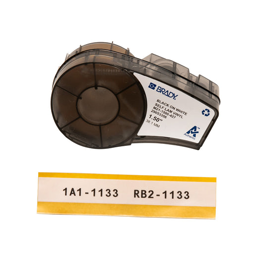 Brady M211 and M210 Self-laminating Vinyl Wire and Cable Labels | M21-1500-427 Printer Label Brady