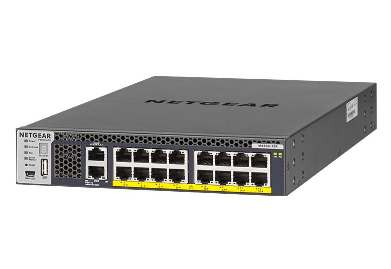 Netgear XSM4316PB-100NES 16x Multi-Gig, PoE+ (600W) Managed Switch Network Switch Netgear