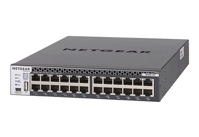 Netgear XSM4324CS-100NES 24x10G and 4xSFP+ (shared) Managed Switch Network Switch Netgear