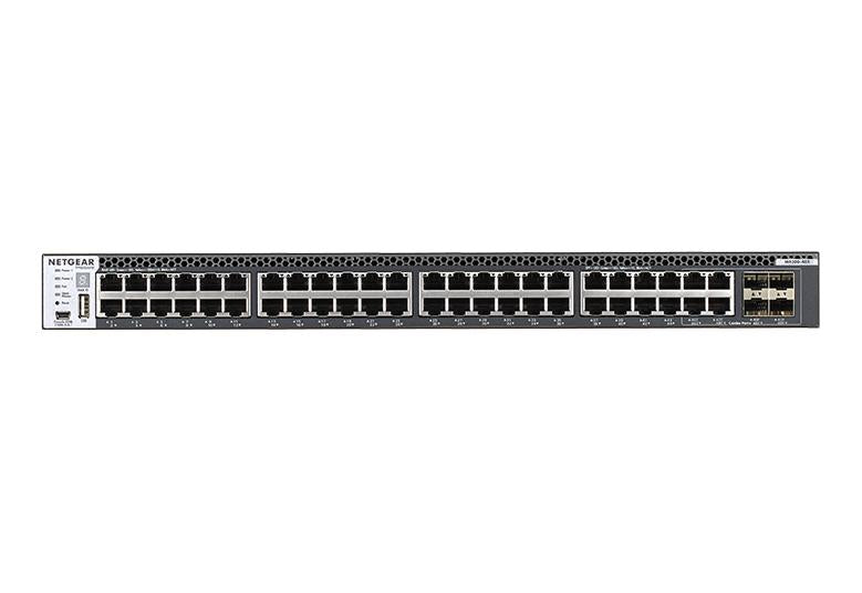 Netgear XSM4348CS-100NES 48-Port 10G and 4xSFP+ (shared) Managed Switch Network Switch Netgear