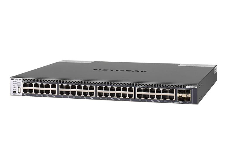 Netgear XSM4348CS-100NES 48-Port 10G and 4xSFP+ (shared) Managed Switch Network Switch Netgear