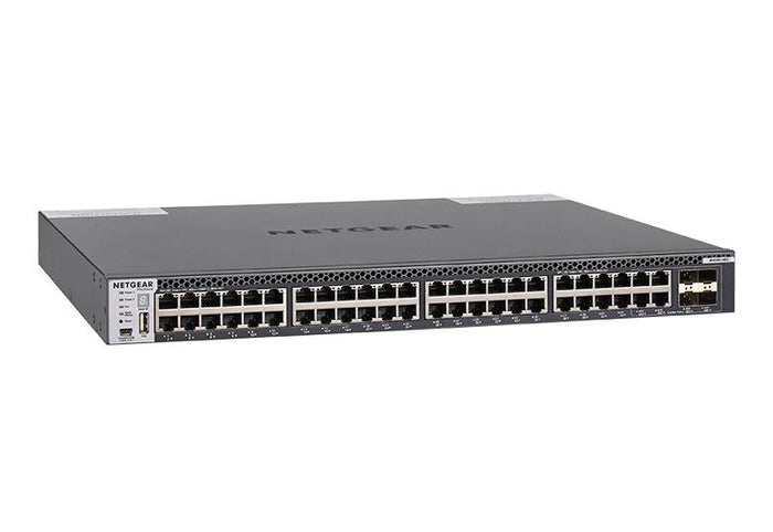 Netgear XSM4348CS-100NES 48-Port 10G and 4xSFP+ (shared) Managed Switch Network Switch Netgear