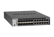 Netgear XSM4324S-100NES 12X10G, 12XSFP+ Managed Switch Network Switch Netgear