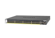 Netgear GSM4352PB-100NES 48x1G PoE+ 591W Managed Switch w/ 2x10GBASE-T & 2xSFP+ Network Switch Netgear