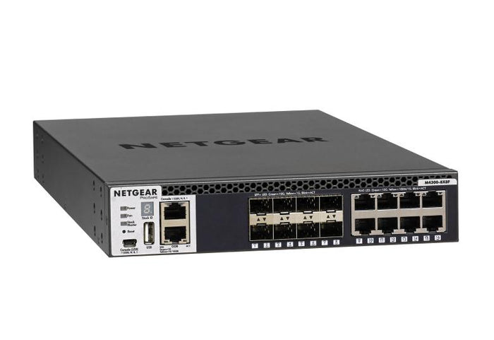 Netgear AV M4300-8X8F 8X10G, 8XSFP+ Managed Switch Network Switch Netgear