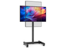 Moove Adjustable Floor TV Stand For 13" – 50" Screens | Tilting, Rotating & Portable Mount