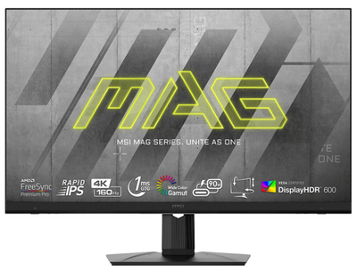 MSI MAG 323UPF 32" 4K Ultra HD 160Hz 1ms Gaming Monitor Gaming Monitor MSI