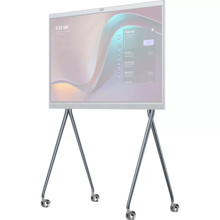 Yealink MB-FloorStand-650 Floor Stand For The MeetingBoard 65'' Signage Display Mobile Trolley Yealink