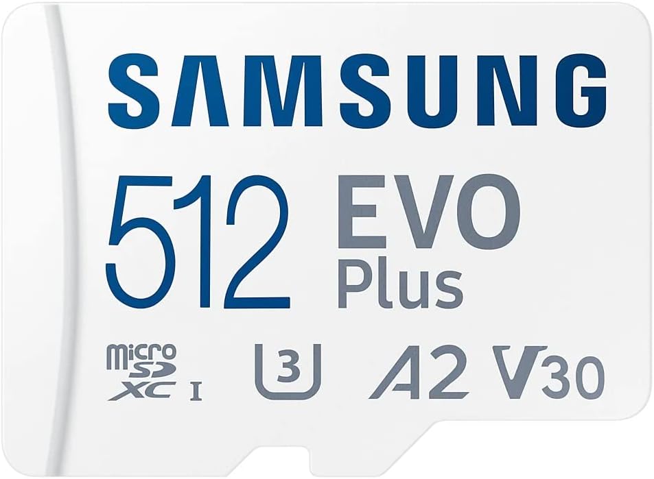 Samsung EVO Plus 512 GB MicroSDXC UHS-I Class 10