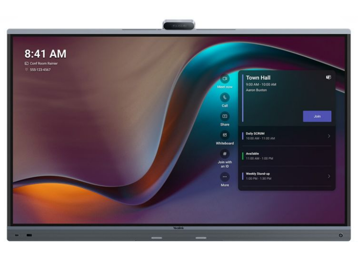 Yealink MB75PRO-A02 Pro 75" 4K Ultra HD All-In-One Interactive Meeting Board Interactive Touchscreen Display Yealink
