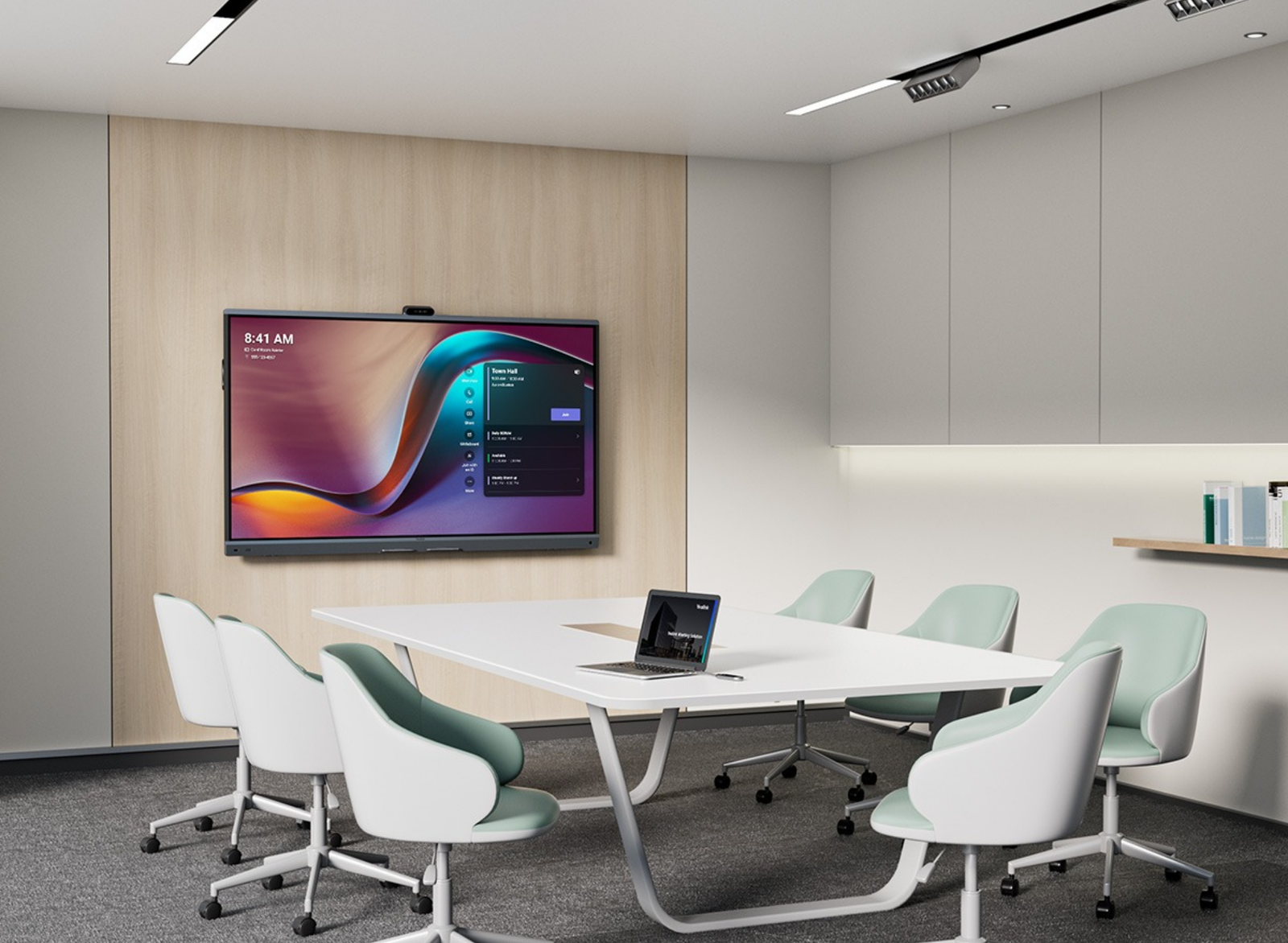 Yealink MB75PRO-A02 Pro 75" 4K Ultra HD All-In-One Interactive Meeting Board Interactive Touchscreen Display Yealink