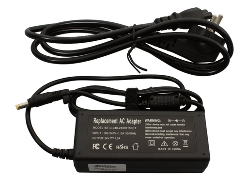 CoreParts 36W 24V 1.5A Power Adapter for HP Scanner + EU Cord (4.8x1.7) Power Adapters & Inverters CoreParts