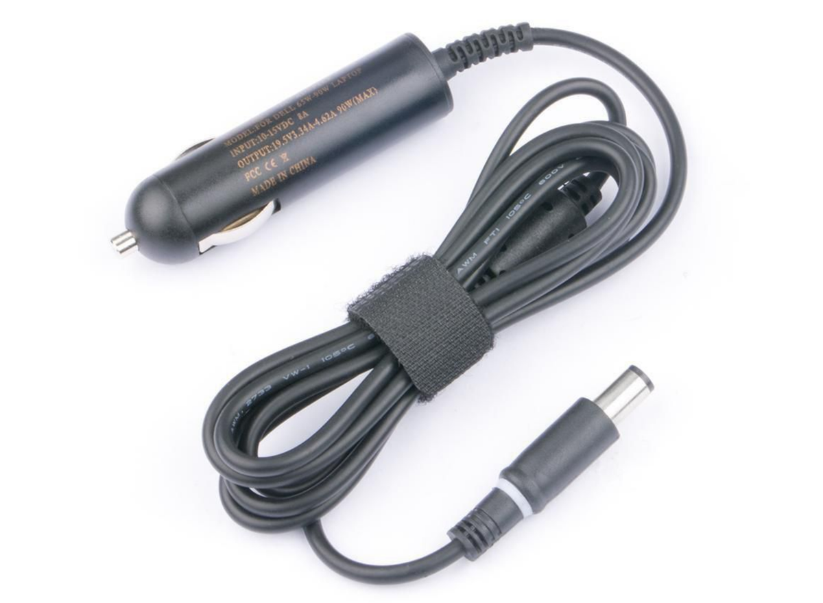 CoreParts 90W Car Power Adapter 19.5V 4.6A 7.4×5.0 Plug — Screen Moove