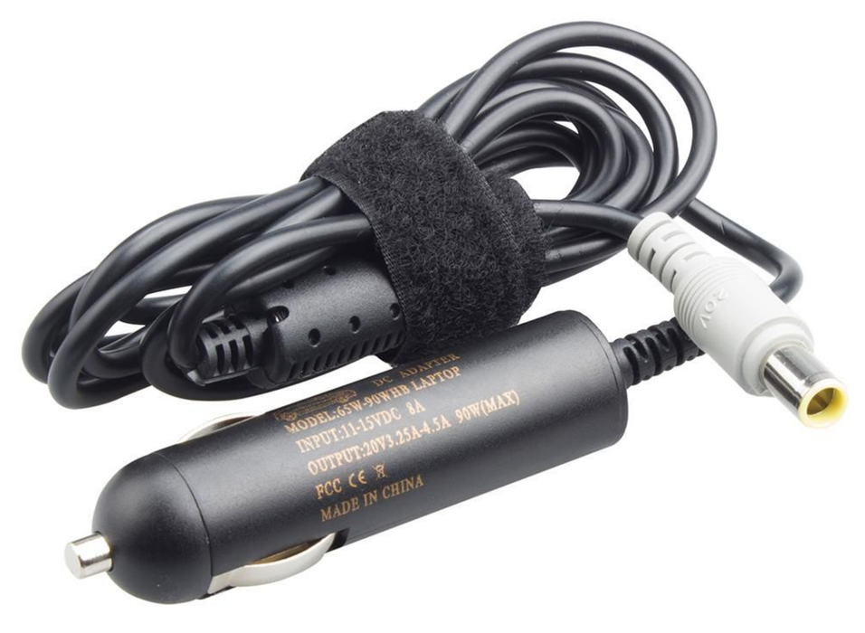 CoreParts 90W 20V 4.5A Car Power Adapter for Lenovo/IBM Notebooks Power Adapters & Inverters CoreParts