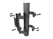 Multibrackets 0.8m Fixed 40"-65" Pro Series Menu Board Ceiling Mount For 3 Screens Ceiling Mount Bracket Multibrackets