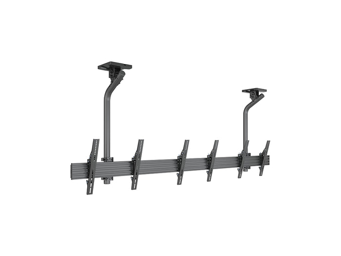 Multibrackets 0.8m Fixed 40"-65" Pro Series Menu Board Ceiling Mount For 3 Screens Ceiling Mount Bracket Multibrackets